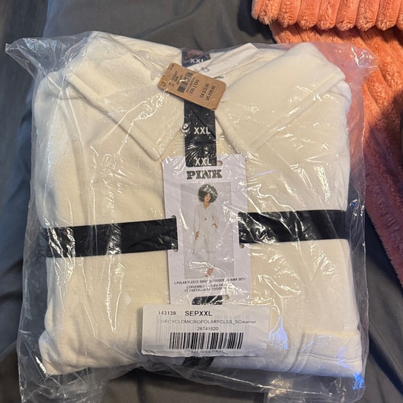 Victoria's Secret Other - Victoria's Secret Cream Pajama Set